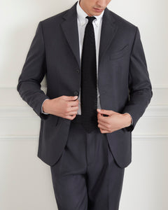 เบลเซอร์ The Good Blazer in Classic Grey Wool - Wardrobe Ministry