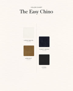 กางเกงชิโน่ The Easy Chino Cotton-Corduroy Trousers in Dove White