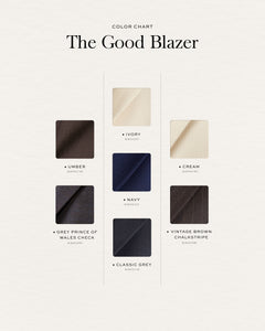 เบลเซอร์ The Good Blazer in Black Linen